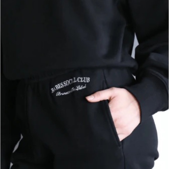 Brunette the Label•The BABES SOCIAL CLUB Best Friend Jogger | Black • S/XS - Picture 5 of 5